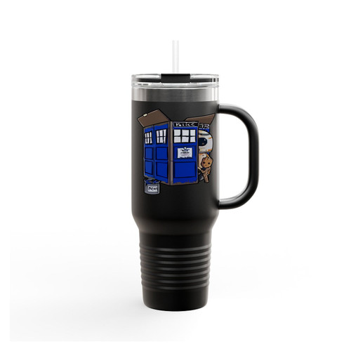 Tardis Box Groot Droid Bb-8 Funny Insulated Travel Mug