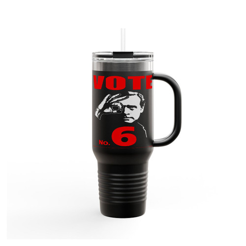 The Prisoner Vote 6 Insulated Travel Mug