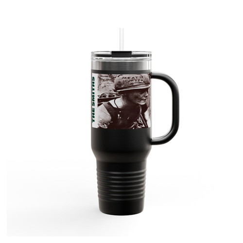 The Smiths English Rock Band Meat Is Murder 1985 Morrissey Marr Insulated Travel Mug