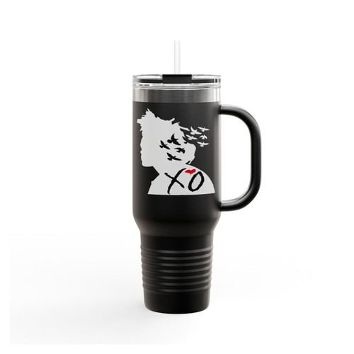 The Weeknd Starboy Xo Silhoutte Insulated Travel Mug