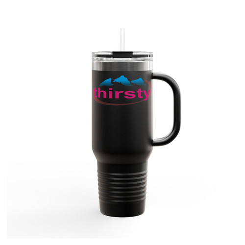 Thirsty For Attention Funny Insulated Travel Mug