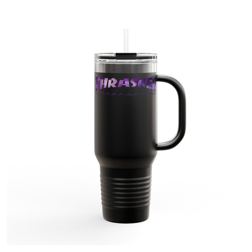 Thrasher Magazine Galaxy Diamond Insulated Travel Mug