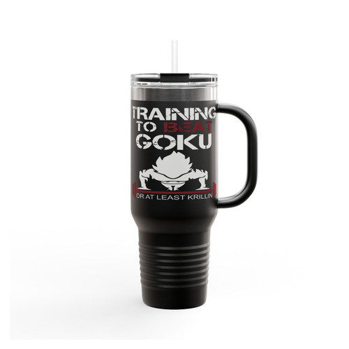 Training Insaiyan Gym To Beat Goku Or Killing Dragon Ball Z 1 Insulated Travel Mug