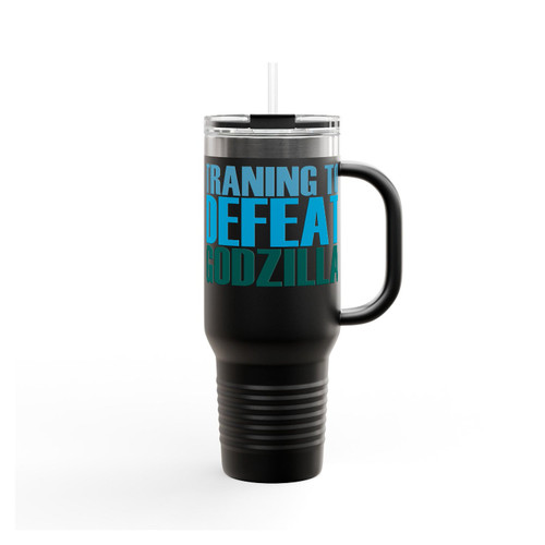 Training To Defeat Godzilla Insulated Travel Mug