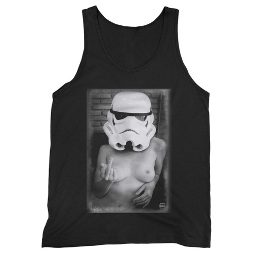 Our cotton stormtrooper geek wars nerd hot star darth vader finger bird men tank top is perfect for those intense workouts in the gym, at practice or pickup games.