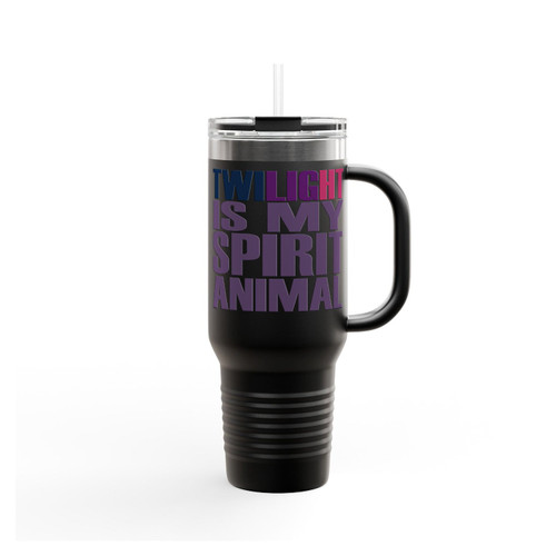 Twilight Is My Spirit Animal Insulated Travel Mug