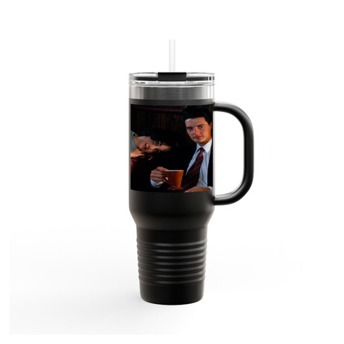 Twin Peaks Audrey And Cooper 1 Insulated Travel Mug