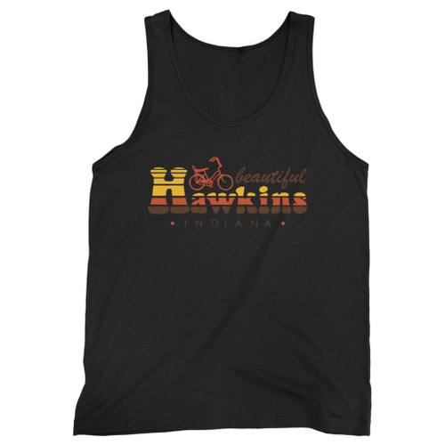 Our cotton stranger beautiful hawkins indiana men tank top is perfect for those intense workouts in the gym, at practice or pickup games.