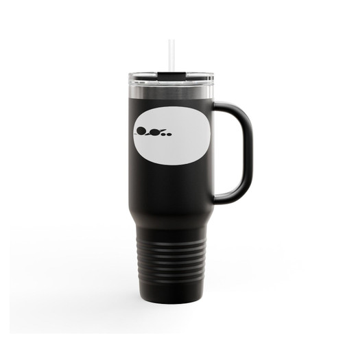 Vastness Minimalism Space Age Art Insulated Travel Mug