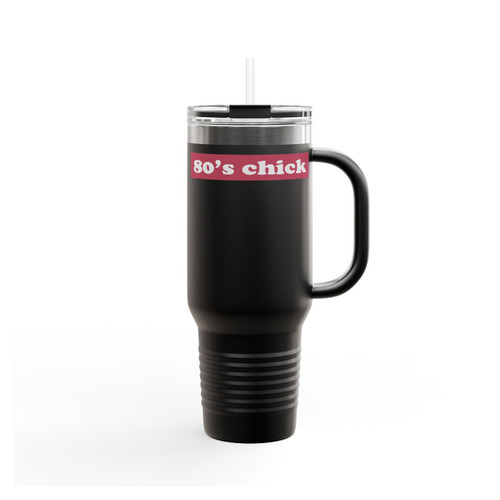 Vintage 80's Chick Red Box Logo Insulated Travel Mug