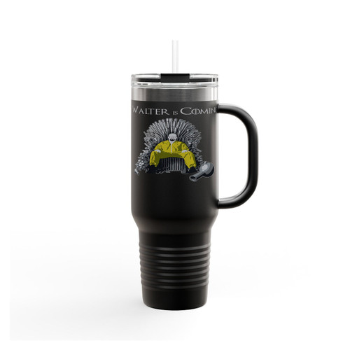 Walter White Breaking Bad Heisenberg Walter Is Coming Insulated Travel Mug