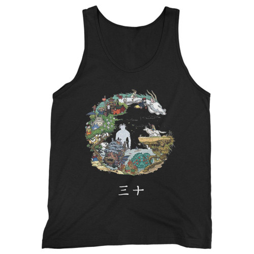 Our cotton studio ghibli hayao miyazaki anime men tank top is perfect for those intense workouts in the gym, at practice or pickup games.