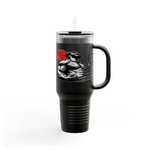 Wolverine Japanese Spoof Marvel Comics Insulated Travel Mug