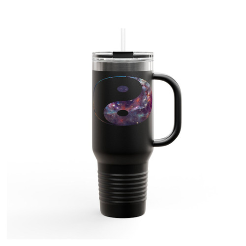 Yin Yang Galaxy Insulated Travel Mug