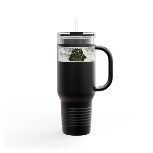 Yojimbo Bear Toshiro Mifune As A Japanese Insulated Travel Mug