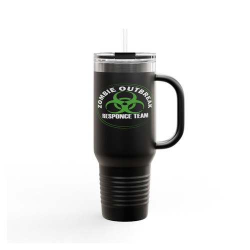 Zombie Response Team Hunger Games Insulated Travel Mug