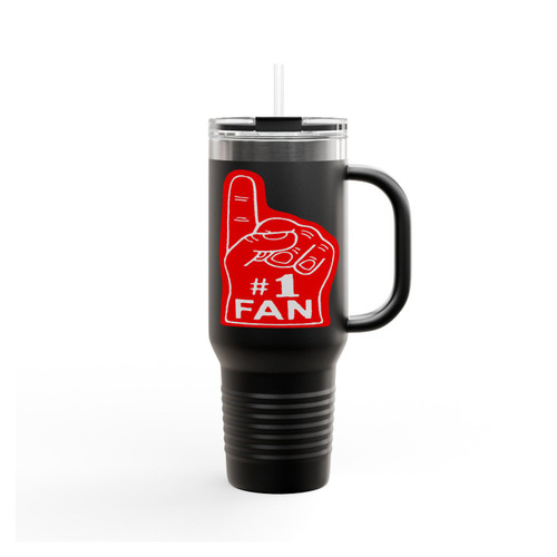 #1 Fan Foam Finger Insulated Travel Mug