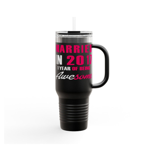 1St Year Anniversary Insulated Travel Mug