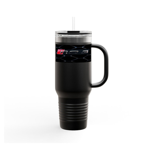Audi Rs3 Logo Auto Moto Insulated Travel Mug