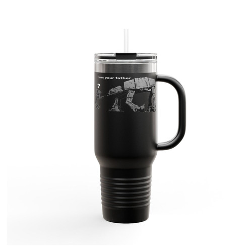 Banksy Star Wars Inspired I Am Your Father Insulated Travel Mug