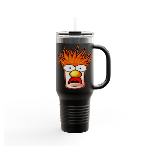 Beaker The Muppets Big Face Insulated Travel Mug