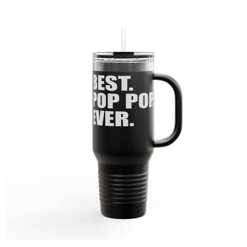 Best Pop Pop Ever Pop Pop Fathers Day Insulated Travel Mug