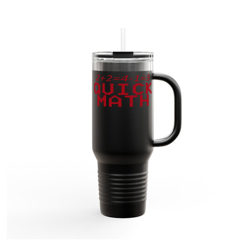 Big Shaq Quick Math Man's Not Hot Insulated Travel Mug