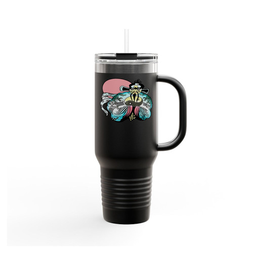 Big Trouble In Little China Fu Manchu Kurt Insulated Travel Mug