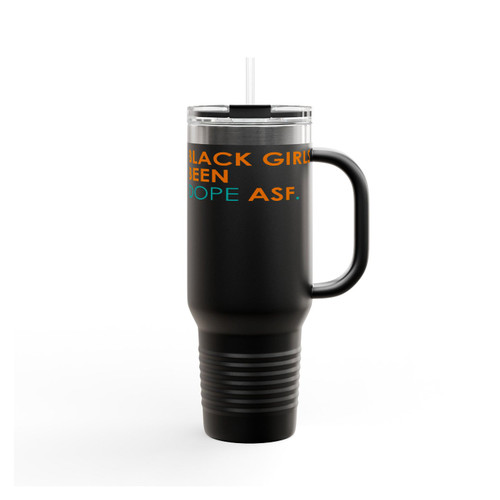 Black Girls Been Dope Asf Insulated Travel Mug