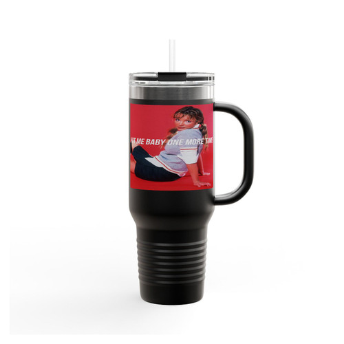 Britney Spears Hit Me Baby One More Time Insulated Travel Mug