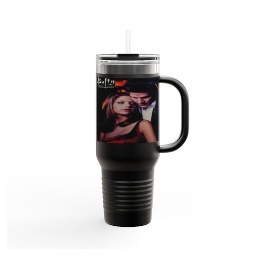 Buffy The Vampire Slayer Buffy & Angel Insulated Travel Mug