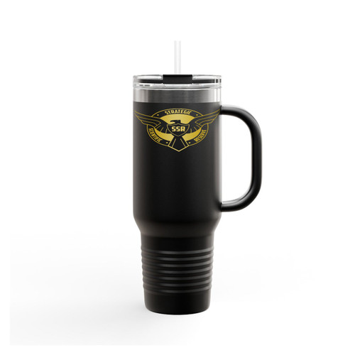 Captain America Steve Rogers Ssr Logo 2 Insulated Travel Mug