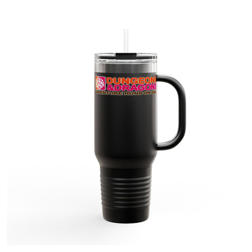 Dunkin' Donuts Dungeons And Dragons Parody 2 Insulated Travel Mug