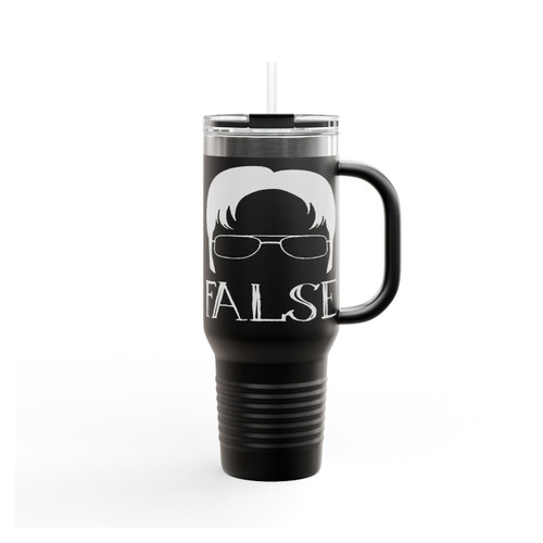 Dwight Schrute False Insulated Travel Mug