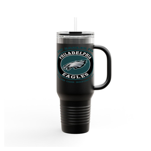 Eagles Win One Before I Die Football Team Insulated Travel Mug