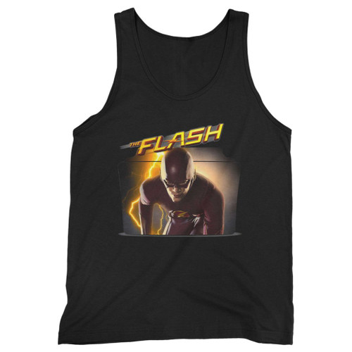 Our cotton the flash men tank top is perfect for those intense workouts in the gym, at practice or pickup games.
