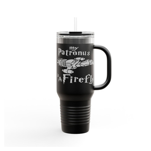 Firefly Serenity Harry Potter My Patronus Is A Firefly Insulated Travel Mug