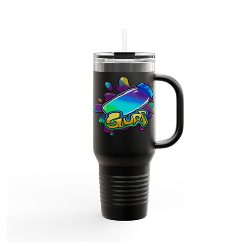 Fortnite Slurp Juice Funny Gamer Meme Insulated Travel Mug
