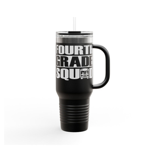 Fourth Grade Squad School Insulated Travel Mug