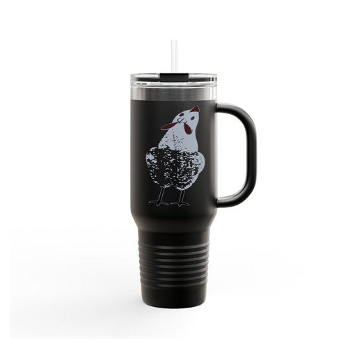 Funky Chicken Insulated Travel Mug