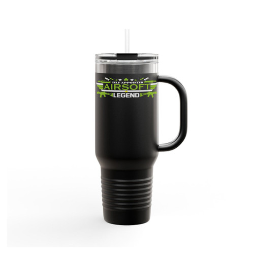 Funny Airsoft Legend Guns & Gear Insulated Travel Mug