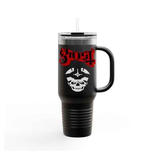 Ghost Logo Insulated Travel Mug