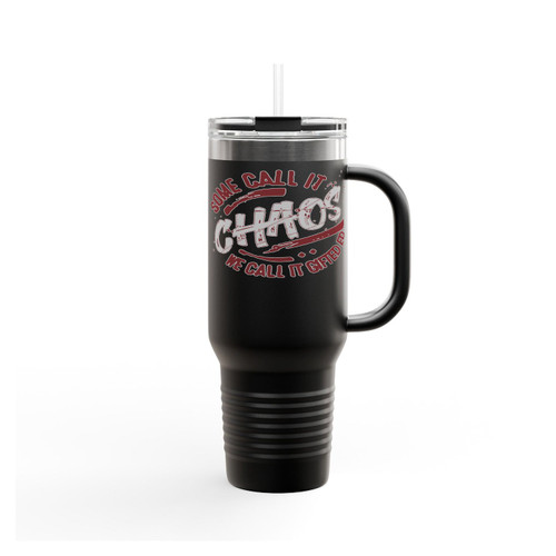Gifted & Talented Teacher Chaos Gifted Education School Insulated Travel Mug