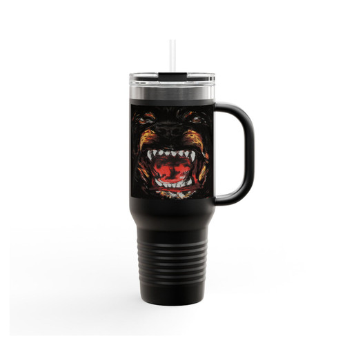 Givenchy Rottweiler Face Insulated Travel Mug