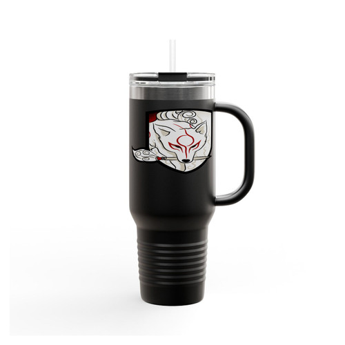 God Hound Okami Logo Insulated Travel Mug