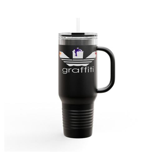 Graffiti Logo Parody Insulated Travel Mug