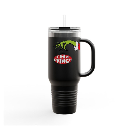 Grinch Christmas Bauble Insulated Travel Mug