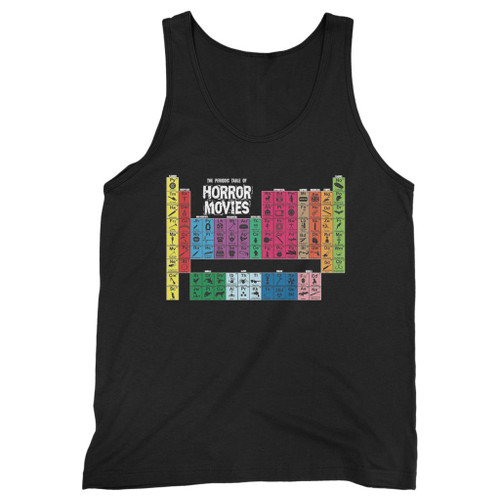 Our cotton the periodic table of horror men tank top is perfect for those intense workouts in the gym, at practice or pickup games.