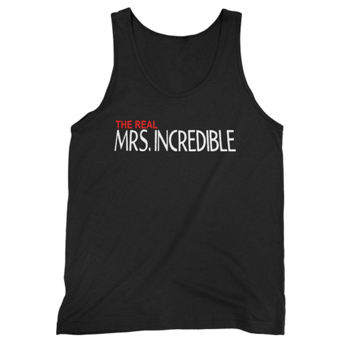 Our cotton the real mrs incredible men tank top is perfect for those intense workouts in the gym, at practice or pickup games.