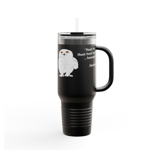 Harry Potter Hedwig Funny Quote Insulated Travel Mug